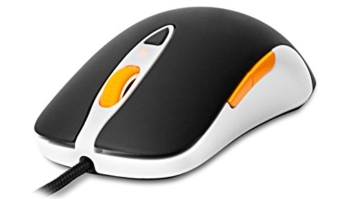 0785528485972 - STEELSERIES SENSEI LASER GAMING MOUSE (FNATIC BLACK AND WHITE)