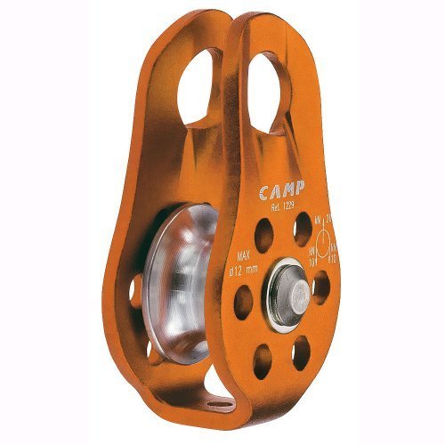 0785577666674 - CAMP ROLLER FIXE CLIMBING PULLEY ORANGE BY CAMP