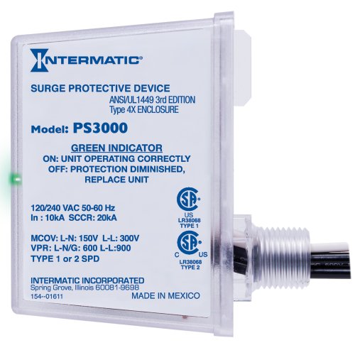 0785577933424 - INTERMATIC PS3000 POOL AND SPA SURGE PROTECTIVE DEVICE