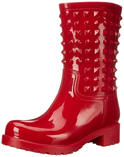 0785719068267 - DIRTY LAUNDRY WOMEN'S ROCK IT PVC RAIN BOOT, RED, 8 M US