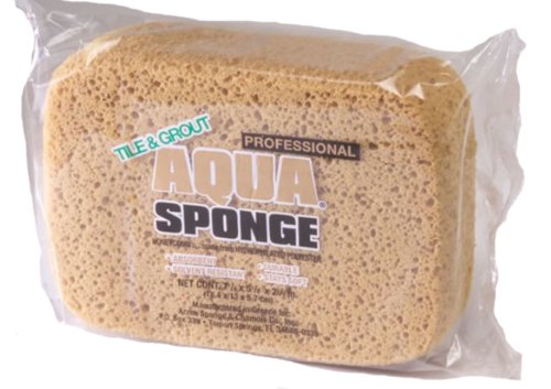 0078572048881 - AQUA TILE AND GROUT SPONGE, 7-1/4 BY 5-1/8 BY 2-1/4-INCH