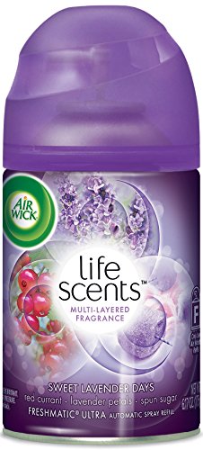 0785923009025 - AIR WICK LIFE SCENTS AUTOMATIC AIR FRESHENER SPRAY, LAVENDER PETALS AND SPUN SUGAR, 6.17 OUNCE