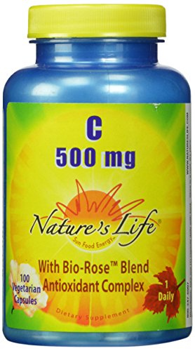 0785923042527 - NATURE'S LIFE C, 500 MG, WITH BIO-ROSE BLEND, 100 CAPSULES