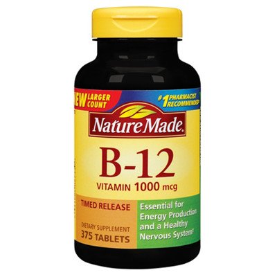 0785923059518 - NATURE MADE VITAMIN B12 1000 MCG 375 TIMED RELEASE TABLETS