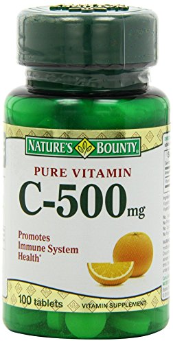 0785923210315 - NATURE’S BOUNTY VITAMIN C 500 MG TABLETS 100 EA (PACK OF 6),, 6COUNT ()