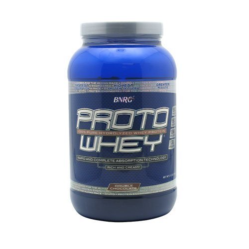 0785923542942 - PROTO WHEY PROTEIN POWDER DOUBLE CHOCOLATE - NET WT 2.1 LBS BY BNRG