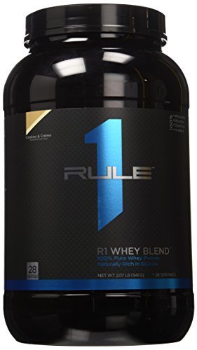 0785923547954 - RULE 1 WHEY PROTEIN ISOLATE (COOKIES & CREAM, 38 SERVINGS) BY RULE 1