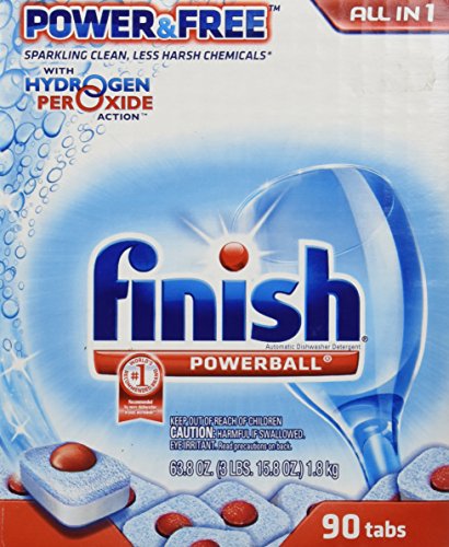 0785923633541 - FINISH ALL-IN-1 POWERBALL POWER AND FREE 90 DISHWASHER TABS