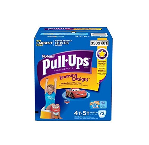 0785923668093 - HUGGIES PULL-UPS TRAINING PANTS FOR BOYS, SIZE 4T-5T (38+ LBS.), 72 CT. BY HUGGIES
