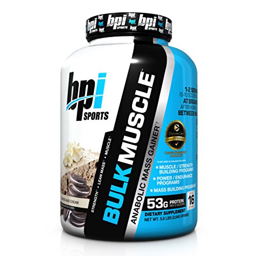 0785923686899 - BPI SPORTS BULK MUSCLE PROTEIN POWDER, COOKIES AND CREAM, 5.8 POUND BY BPI SPORT