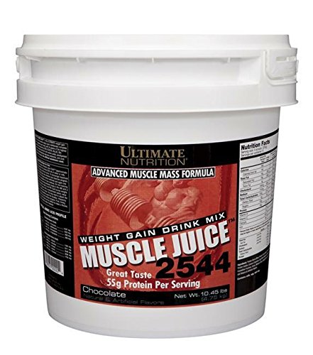 0785923731759 - ULTIMATE NUTRITION MUSCLE JUICE 2544 WEIGHT GAIN DRINK MIX, CHOCOLATE, 167.5-OUNCE TUB