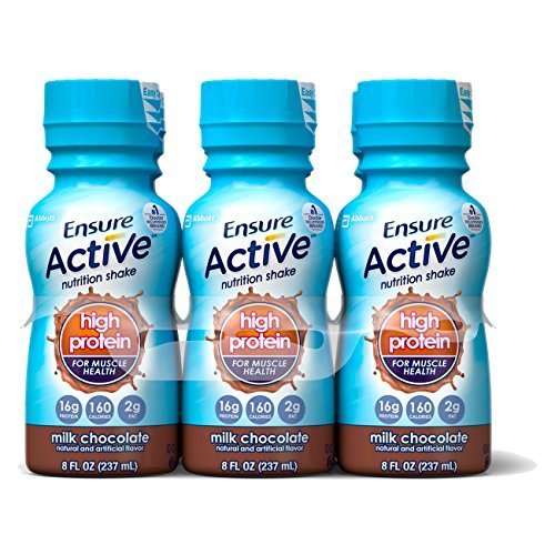 0785923751047 - ENSURE ACTIVE HIGH PROTEIN NUTRITION SHAKE, MILK CHOCOLATE, 8 OZ, 24 COUNT BY ENSURE CHILD