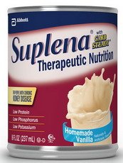 0785923756356 - SUPLENA WITH CARB STEADY VANILLA CANS 24 X 8OZ CASE BY ABBOTT