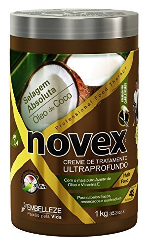 0785923919546 - NOVEX OLEO DE COCO (COCONUT OIL) HAIR CARE TREATMENT CREAM 1 KG BY EMBELLEZE