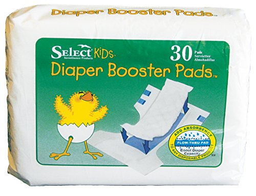 Select Kids Booster Pads Diaper Doubler Pack/30