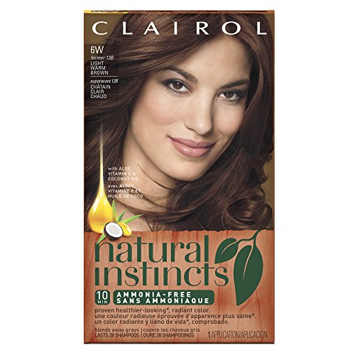 0785927442231 - CLAIROL NATURAL INSTINCTS, 6W / 13B SPICED CIDER LIGHT WARM BROWN, SEMI-PERMANENT HAIR COLOR, 1 KIT