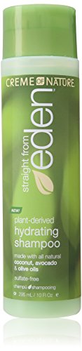 0785927456337 - CREME OF NATURE STRAIGHT FROM EDEN PLANT DERIVED HYDRATING SHAMPOO, 10 OUNCE
