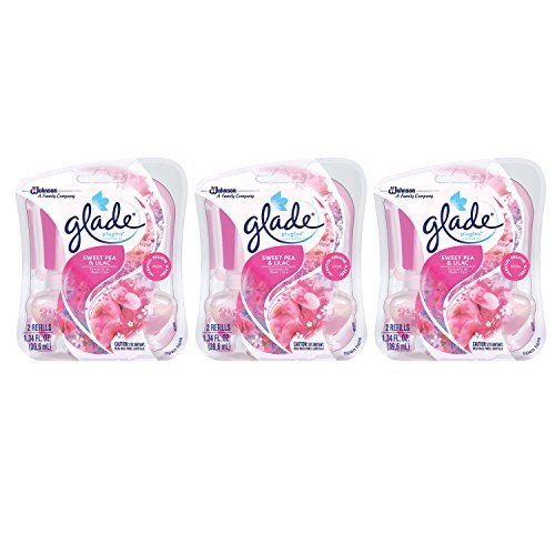 0785927466657 - GLADE PISO REFILLS SWEET PEA AND LILAC, 3 COUNT BY GLADE