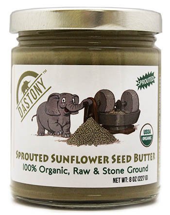 0785927487515 - WINDY CITY ORGANICS DASTONY SPROUTED SUNFLOWER SEED BUTTER -- 8 OZ BY WINDY CITY ORGANICS