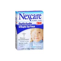 0785927602970 - NEXCARE NEXCARE OPTICLUDE ORTHOPTIC EYE PATCHES JUNIOR, JUNIOR 20 UNITS (PACK OF 2)
