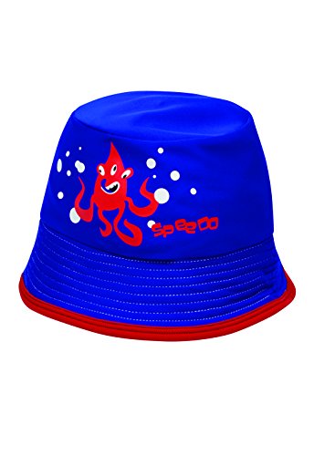 0786096277471 - SPEEDO KIDS' UPF 50+ BUCKET HAT, NEW BLUE, LARGE/X-LARGE