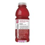 0786162002457 - GLACEAU VITAMINWATER NUTRIENT ENHANCED WATER BEVERAGE 10-CALORIES PER SERVING GO-GO MIXED BERRY E + RIBOSE