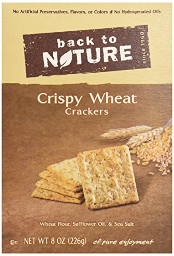 0786173781594 - BACK TO NATURE CRISPY WHEAT CRACKERS, 8 OUNCE