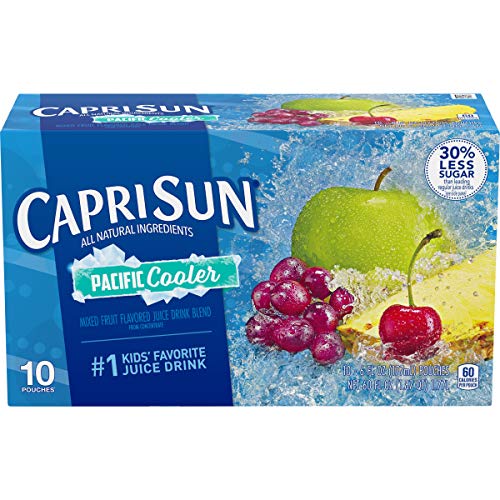 0786173831992 - CAPRI SUN PACIFIC COOLER READY-TO-DRINK JUICE (10 POUCHES)