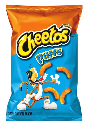 0786173833545 - CHEETOS CHEESE FLAVORED SNACKS, JUMBO PUFFS, 2.38 OUNCE