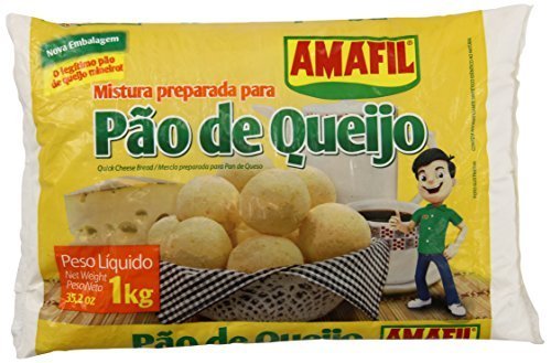 0786173835945 - CHEESE BREAD MIX / PAO DE QUEIJO / PAN DE QUESO - AMAFIL - 35.2OZ, (1KG) - GLUTEN FREE BY AMAFIL