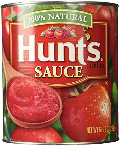 0786173885353 - HUNT'S, TOMATO SAUCE, 100% NATURAL, 105OZ CAN (RESTAURANT SIZE) BY HUNT'S