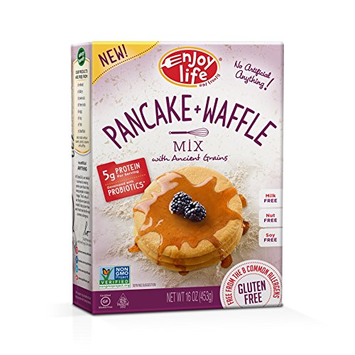 0786173906362 - ENJOY LIFE GLUTEN FREE PANCAKE AND WAFFLE MIX WITH ANCIENT GRAINS, GLUTEN, DAIRY, NUT & SOY FREE AND VEGAN, 16 OUNCE