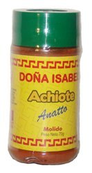 0786173935744 - DONA ISABEL- GROUND ANATTO SEEDS 7GRS 3-PACK BY DONA ISABEL