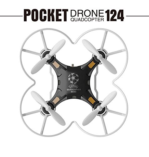 7862858786214 - MINI POCKET DRONE 4CH 6 AXIS GYRO RC MICRO QUADCOPTER WITH 3D FLIP, HEADLESS MODE, ONE KEY RETURN NANO COPTERS RTF MODE 2