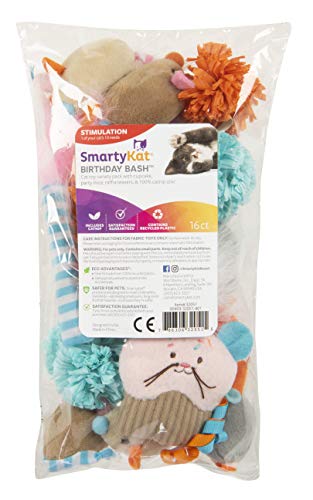 0786306320515 - SMARTYKAT BIRTHDAY BASH 16 PIECE CAT TOY VARIETY PACK