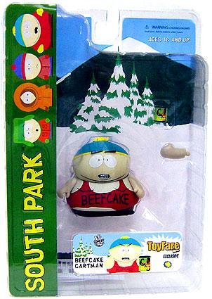 0786372958667 - TOYFARE EXCLUSIVE SOUTH PARK: 'BEEFCAKE' CARTMAN ACTION FIGURE LIMITED TO 3,000