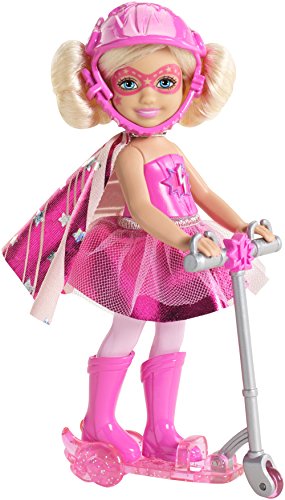 0786372967492 - BARBIE IN PRINCESS POWER CHELSEA AND SCOOTER DOLL, PINK