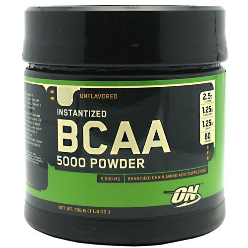 0786391575319 - OPTIMUM NUTRITION - BCAA POWDER UNFLAVORED 60 SERVINGS 5000 MG. - 345 GRAMS BY OPTIMUN NUTRITION