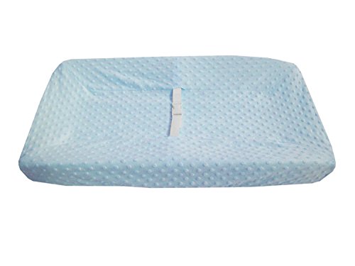 0786417047851 - AMERICAN BABY COMPANY HEAVENLY SOFT MINKY DOT FITTED CONTOURED CHANGING PAD COVE