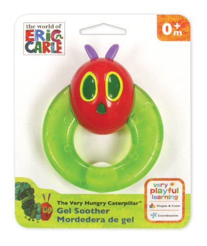 0786417182170 - WORLD OF ERIC CARLE, THE VERY HUNGRY CATERPILLAR GEL SOOTHER BY KIDS PREFERRED