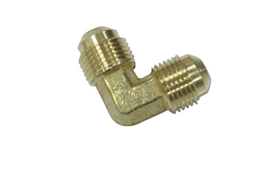0786471305423 - GENERIC BRASS 3/8 OD 90 DEGREE FLARE UNION ELBOW ,BRASS FLARE TUBE FITTING(PACK OF 5)