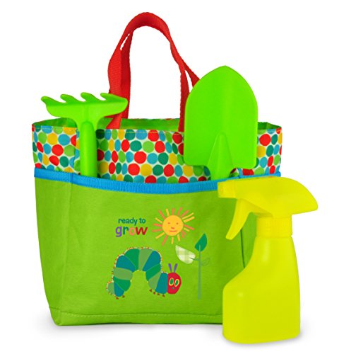 0786771951474 - WORLD OF ERIC CARLE, THE VERY HUNGRY CATERPILLAR TOTE BAG WITH ACCESSORIES