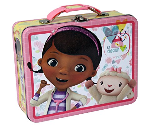 0078678927608 - THE TIN BOX COMPANY 927607-12 DOC MCSTUFFINS CARRY ALL TIN- ASSORTED