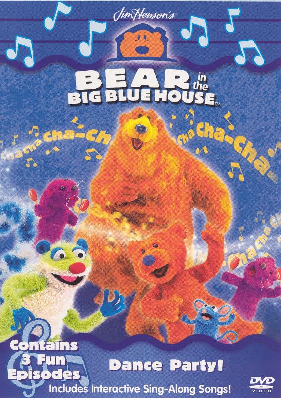 0786936250749 - BEAR IN THE BIG BLUE HOUSE: DANCE PARTY (DVD)