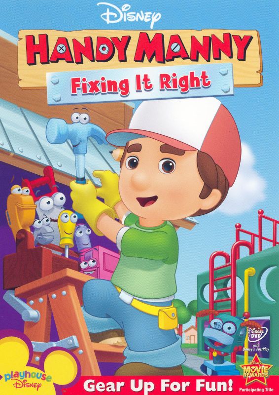 0786936744293 - HANDY MANNY: FIXING IT RIGHT (DVD)