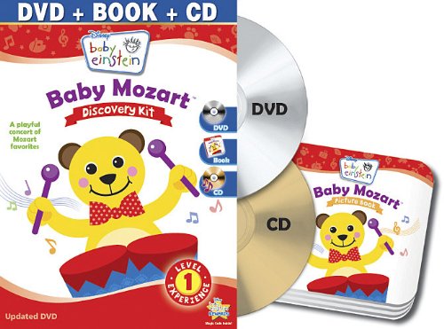 0786936804904 - BABY EINSTEIN: BABY MOZART DISCOVERY KIT (DVD + CD AND PICTURE BOOK)
