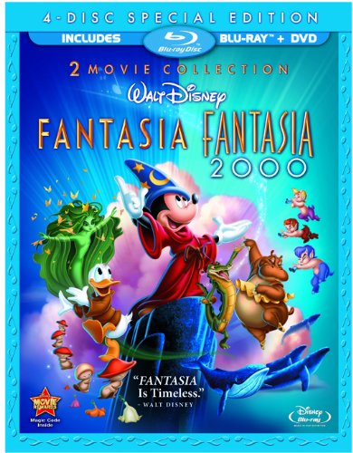 0786936807097 - FANTASIA / FANTASIA 2000 (FOUR-DISC BLU-RAY/DVD COMBO)