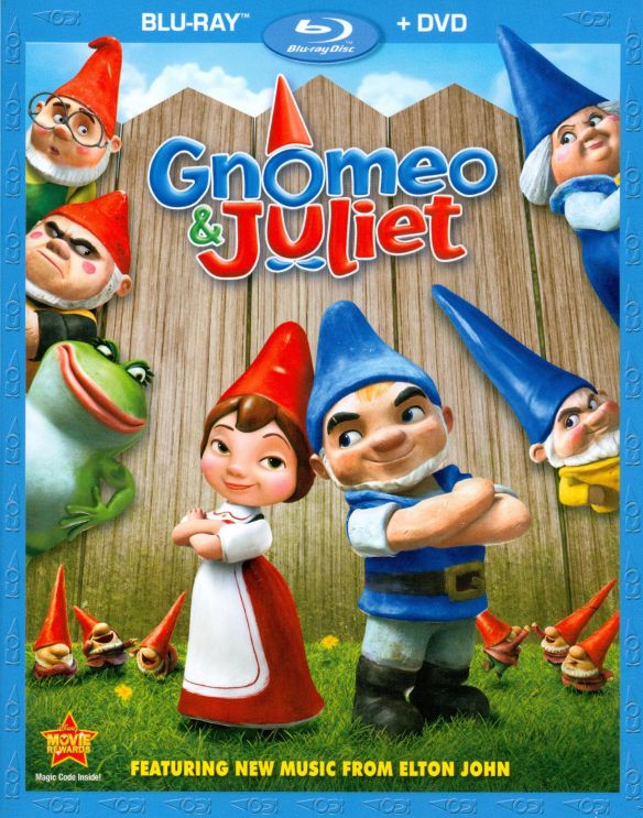 0786936812657 - GNOMEO & JULIET (TWO-DISC BLU-RAY/DVD COMBO)