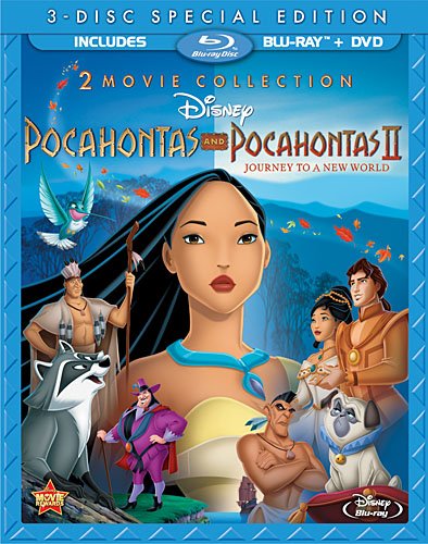 0786936820775 - POCAHONTAS TWO-MOVIE SPECIAL EDITION (POCAHONTAS / POCAHONTAS II: JOURNEY TO A NEW WORLD) (THREE-DISC BLU-RAY/DVD COMBO IN BLU-RAY PACKAGING)
