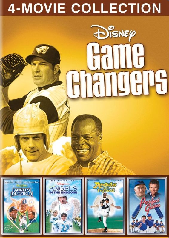 0786936828368 - DISNEY GAME CHANGERS 4-MOVIE COLLECTION (ANGELS IN THE OUTFIELD / ANGELS IN THE INFIELD / ANGELS IN THE ENDZONE / PERFECT GAME)